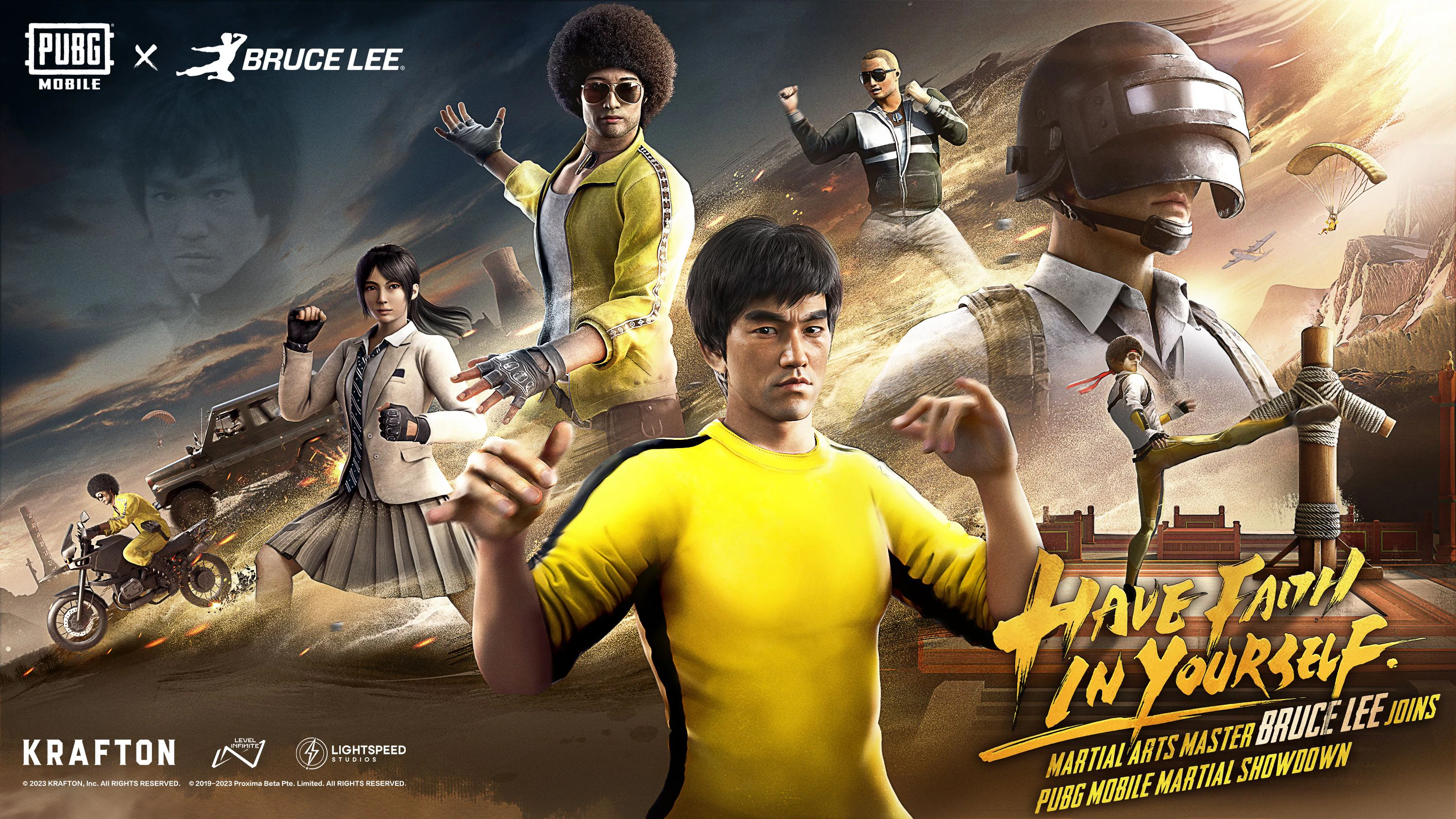 Bruce Lee kommt zu "PUBG Mobile".
