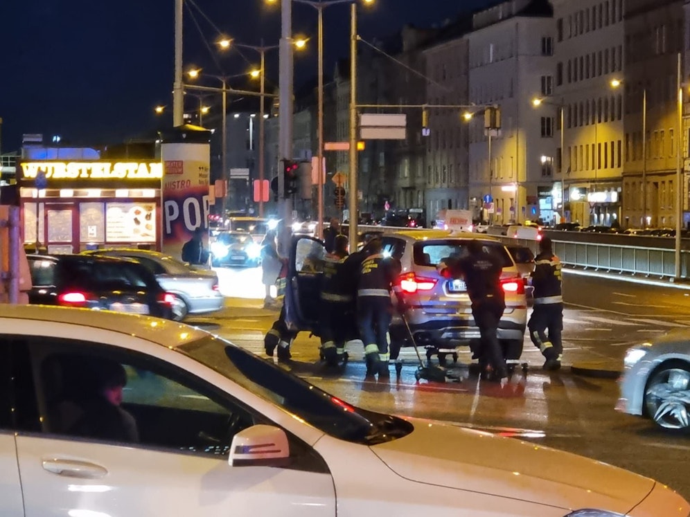 Zu einem Autounfall kam es am Mittwoch. 