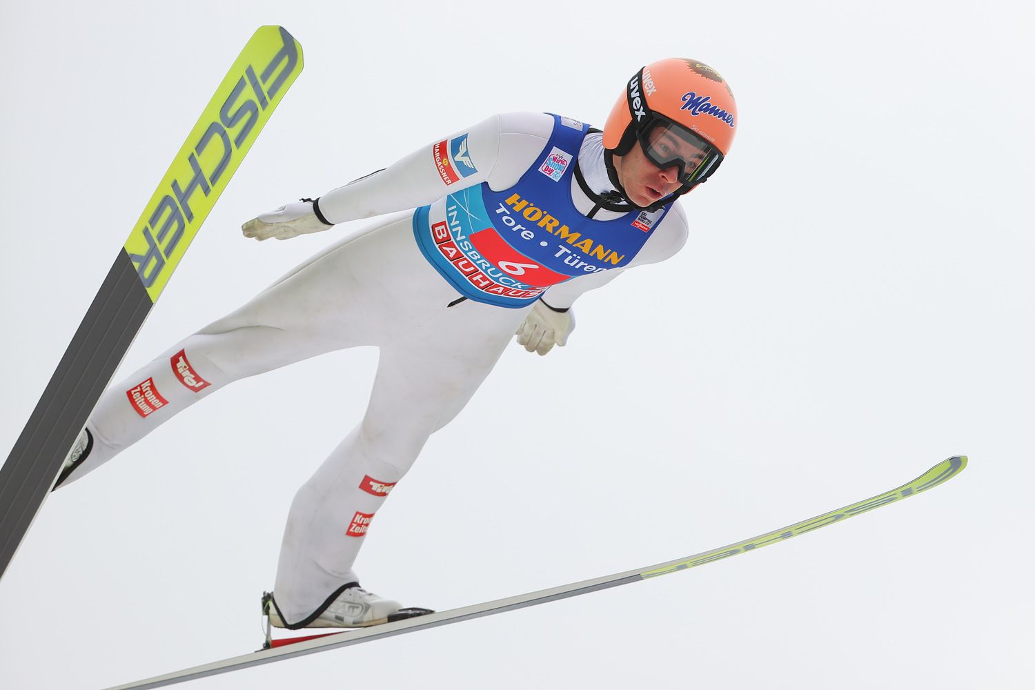 Stefan Kraft auf dem Bergisel in Innsbruck. 