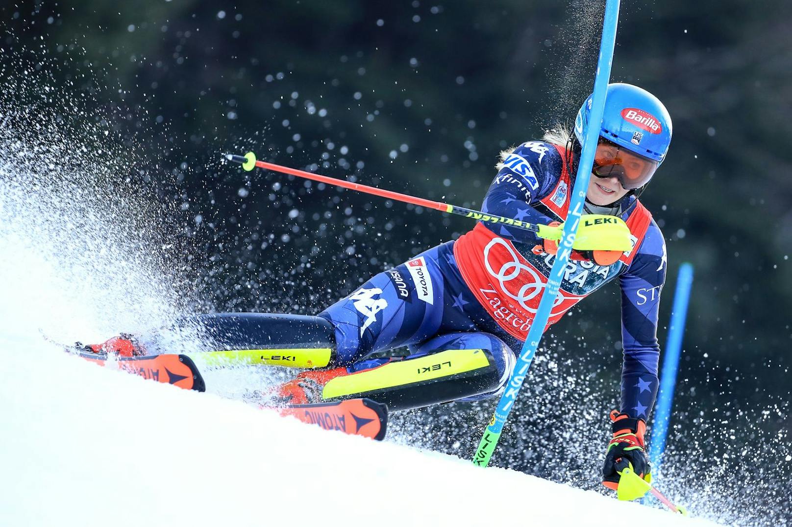 US-Ski-Star Mikaela Shiffrin. 
