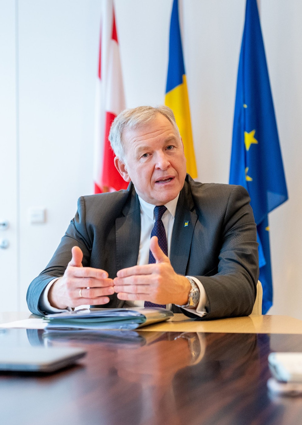 Martin Eichtinger (VP) sprach mit 