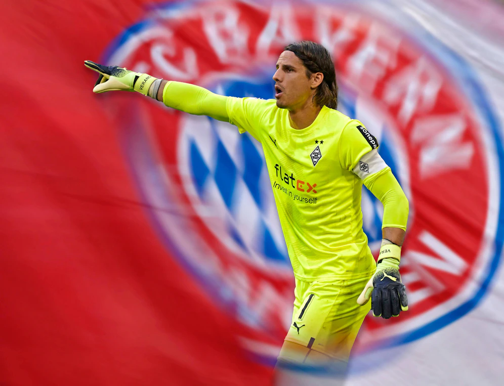 Yann Sommer vor dem Wechsel zu den Bayern.