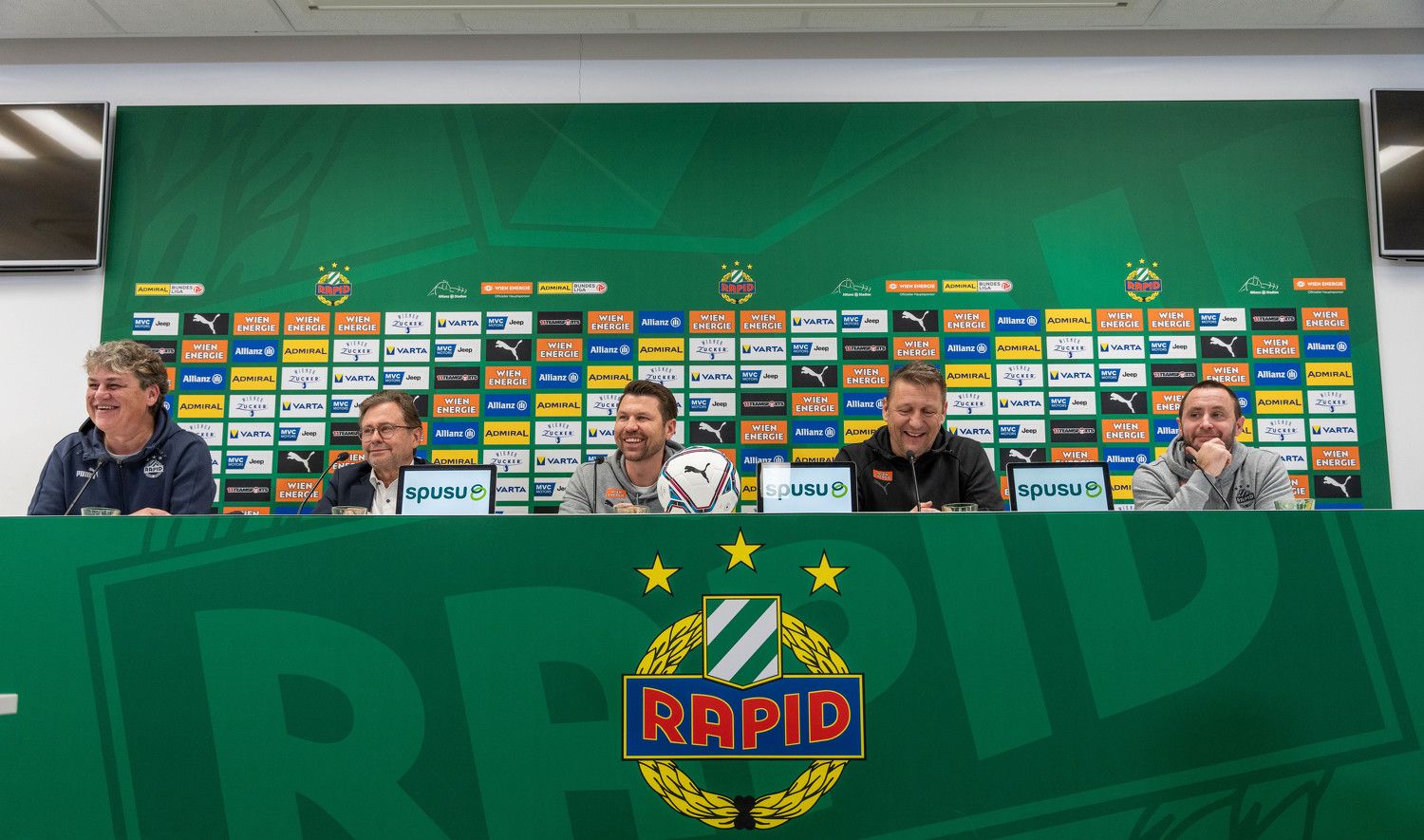 Das Rapid-Trio soll für Erfolg sorgen