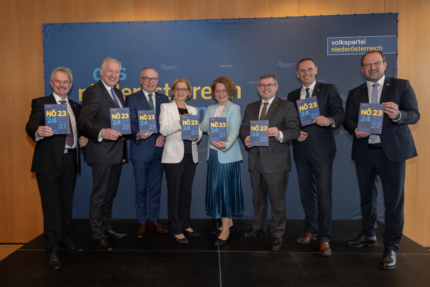 Die Volkspartei Niederösterreich präsentierte ihr Arbeitsprogramm.