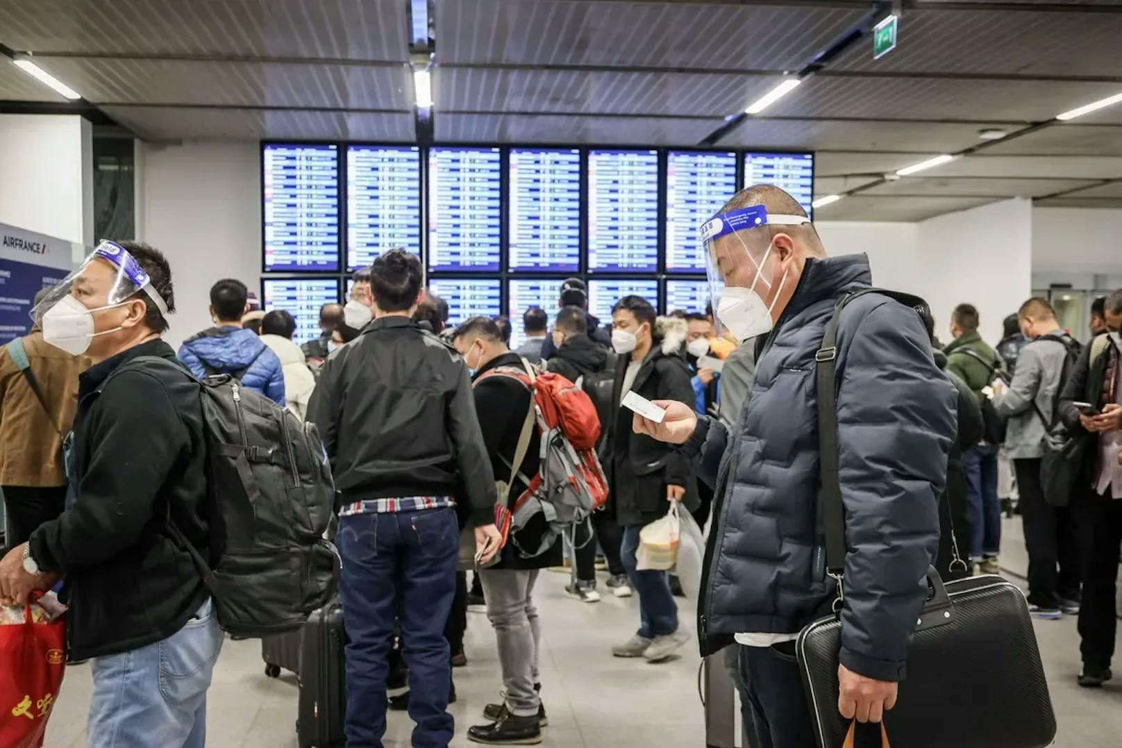 Die EU empfiehlt eine Testpflicht für Reisende aus China.