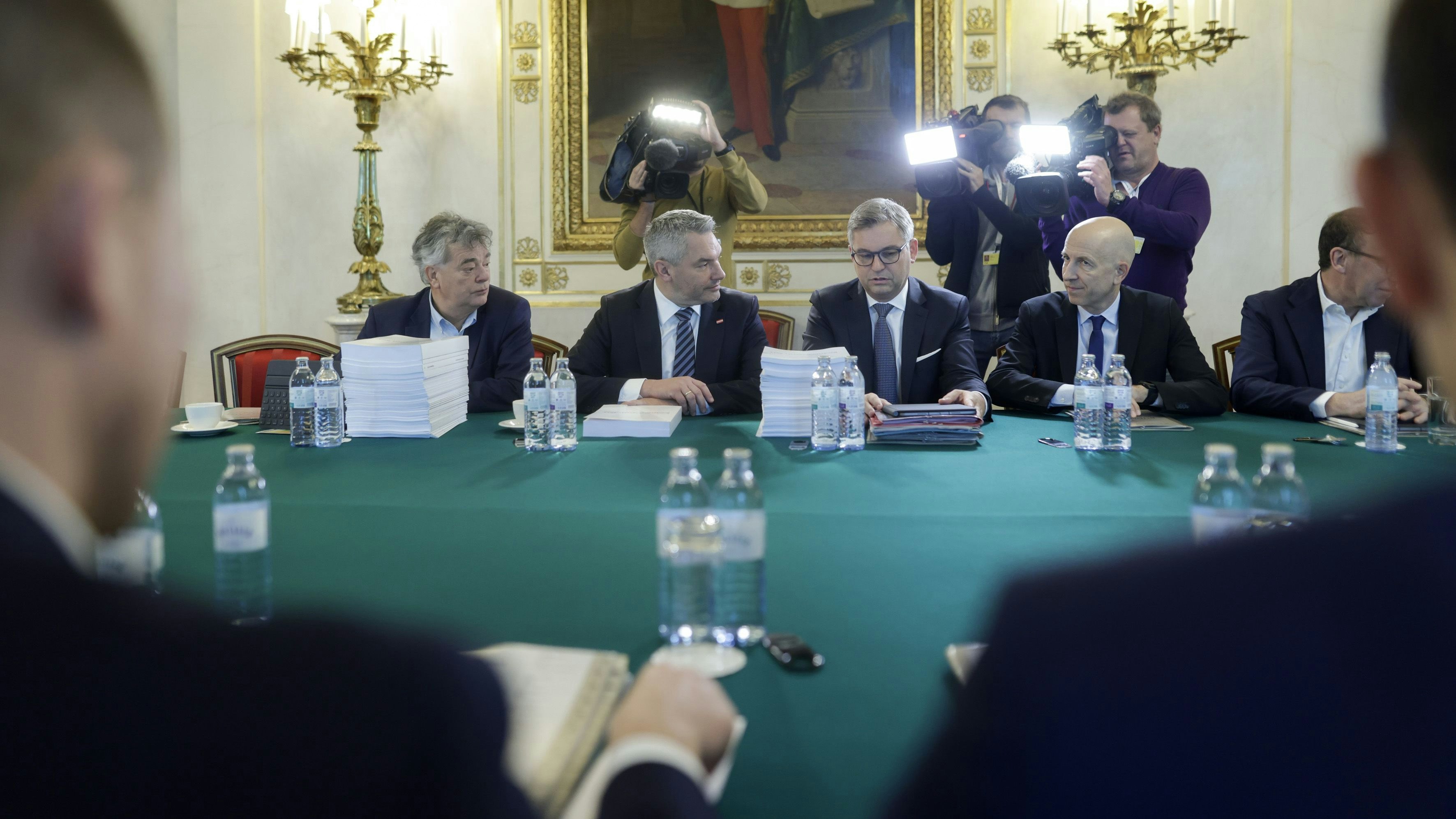 Die Arbeitsklausur findet am 10. und 11. Jänner im Hotel Schlosspark Mauerbach statt.