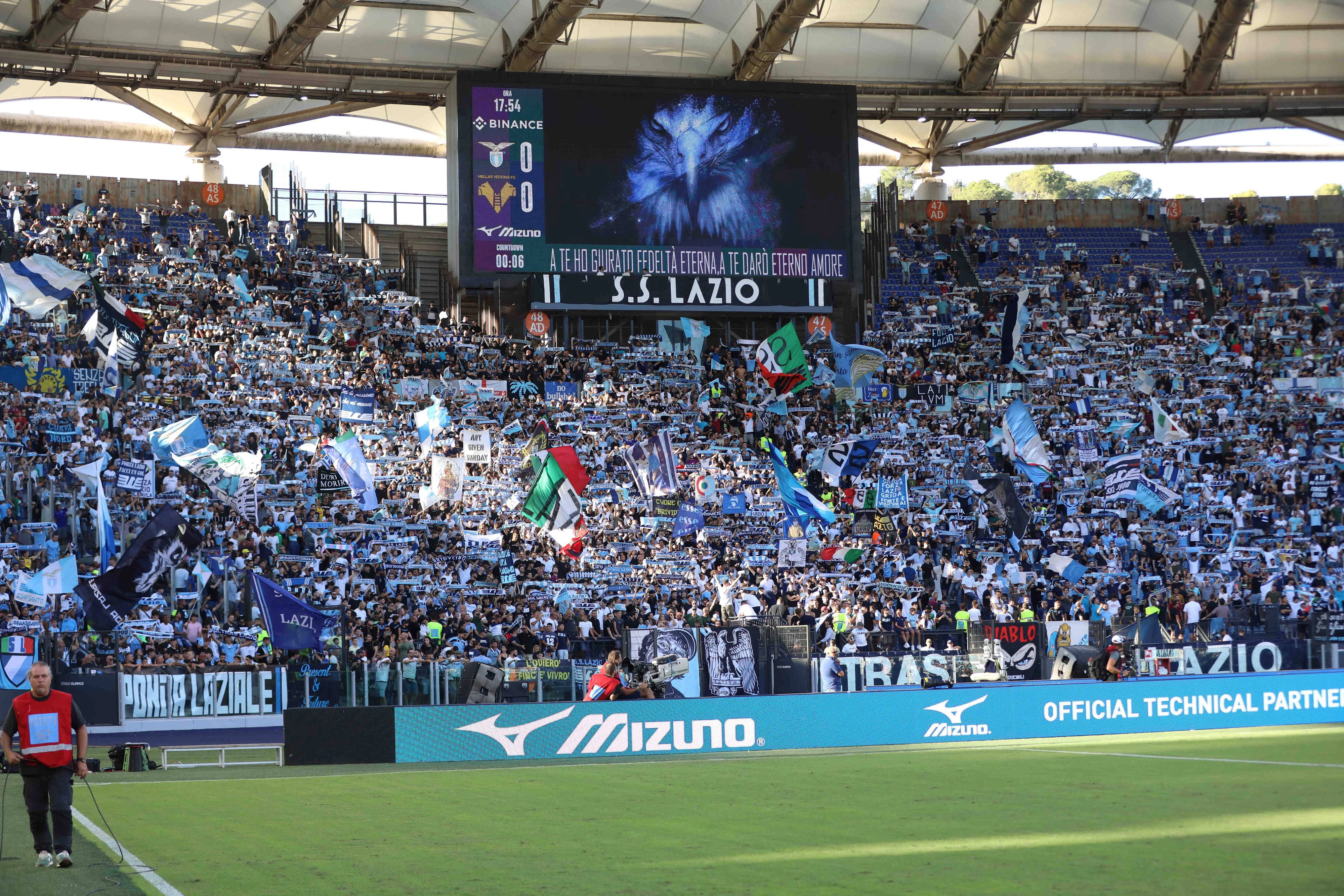 Die Curva Nord fällt immer wieder mit rassistischen Beleidigungen auf