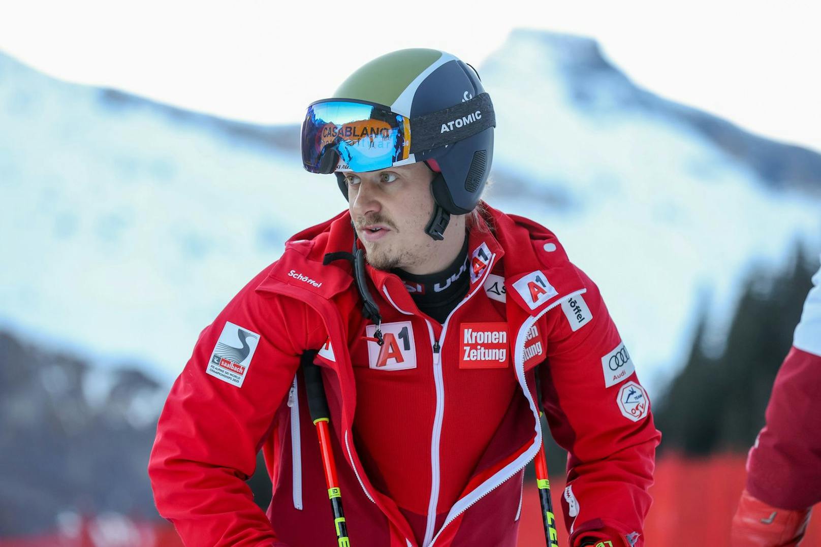 Österreichs Ski-Star Manuel Feller kämpft sich mit großen Schmerzen durch die Riesentorlauf-Saison. 