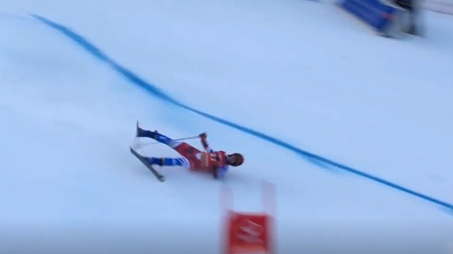 Victor Muffat-Jeandet ist schwer zu Sturz gekommen. 