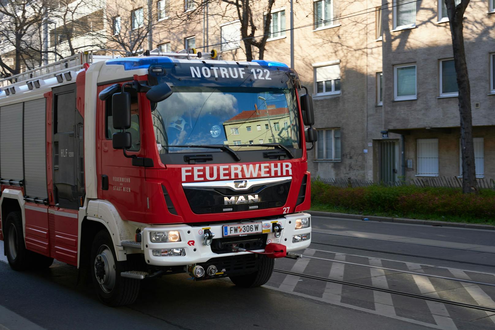 Die Berufsfeuerwehr Wien stand im Einsatz (Symbolbild).