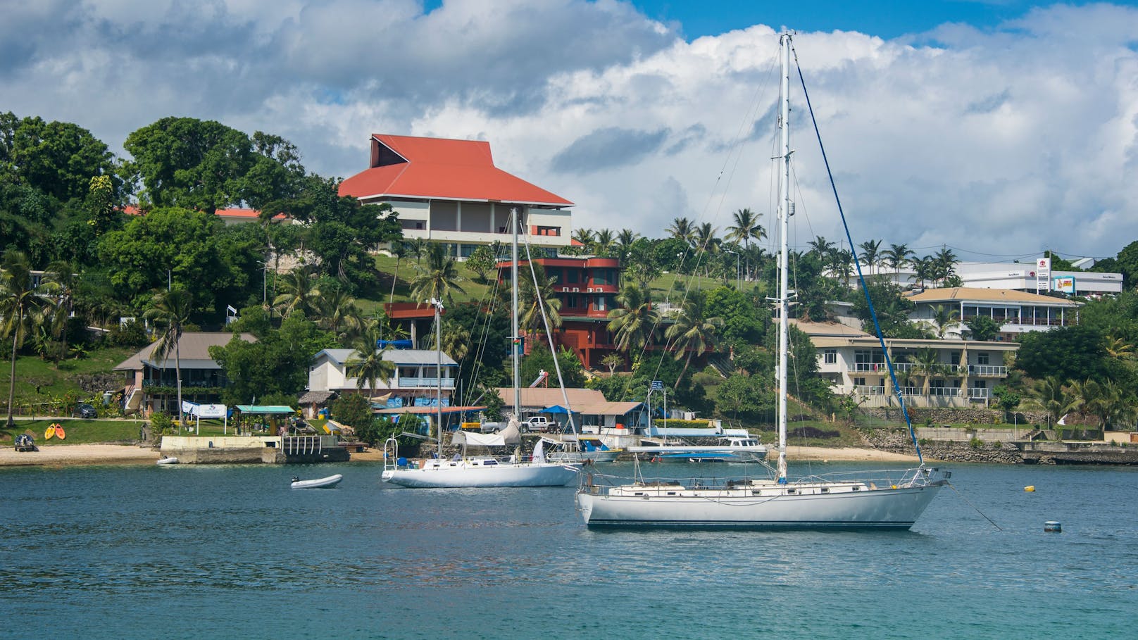 Der Inselstaat Vanuatu hat etwa 280.000 Einwohnerinnen und Einwohner und wird immer wieder von Naturkatastrophen heimgesucht.