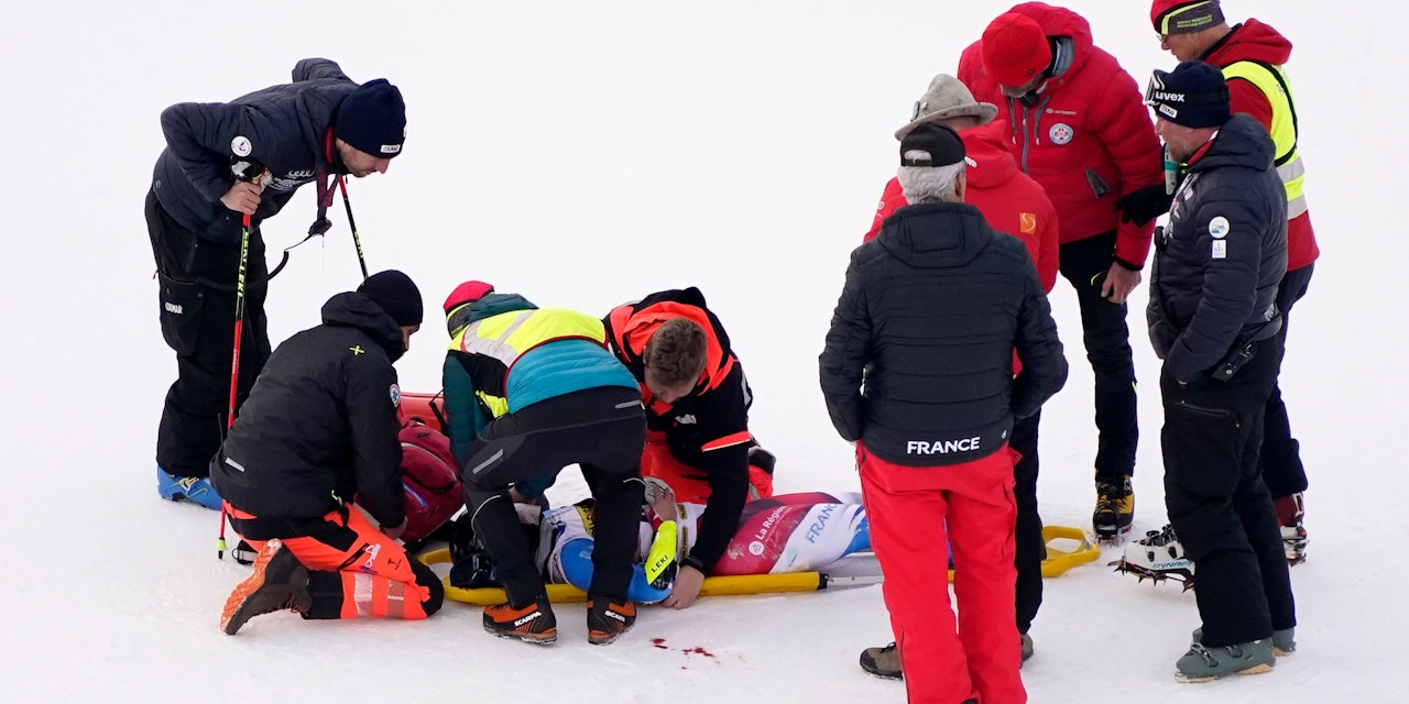 The heavy blood crash at the finish line overshadows the women’s races – winter sports