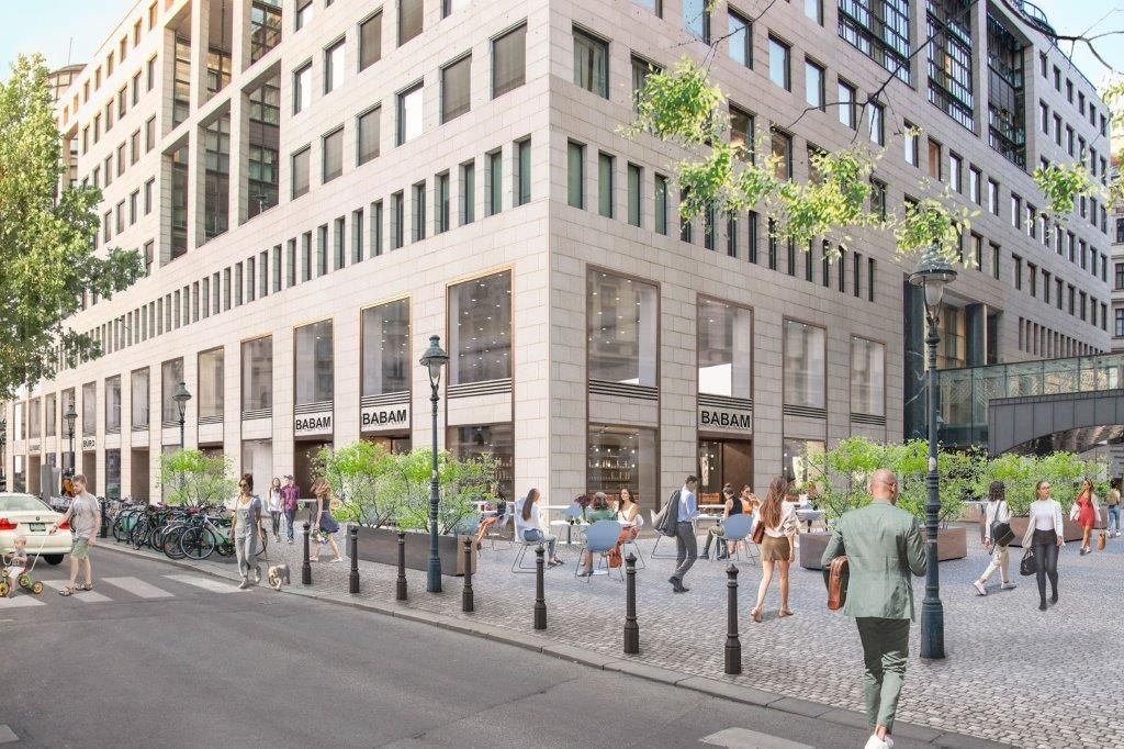 Der Kärntner-Ring-Hof von der Ringstraße aus gesehen.