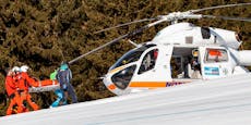 Skifahrer stürzt 100 Meter in die Tiefe und überlebt