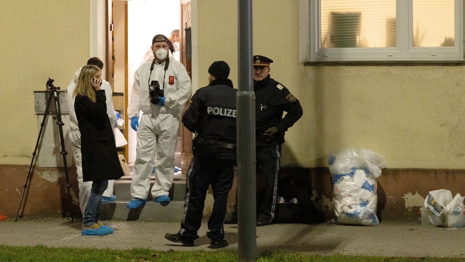 In Wien-Floridsdorf wurde am Sonntag die Leiche einer 31-jährigen Frau gefunden.