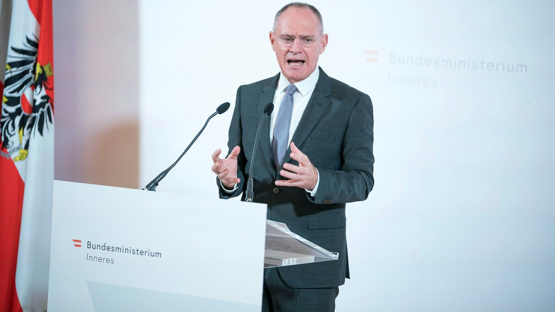 Innenminister Gerhard Karner