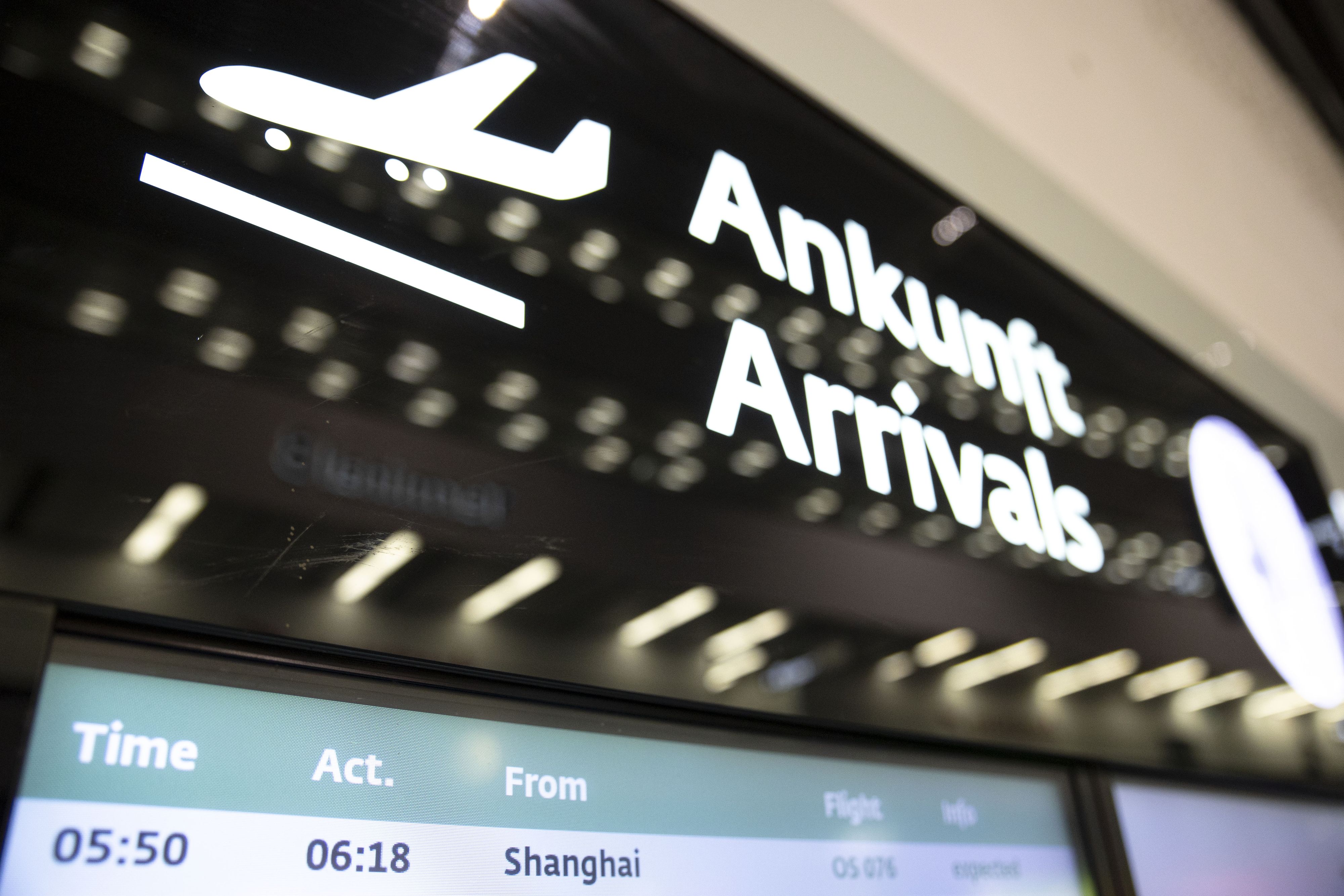 Montagmorgen landete eine Boeing 777 der Austrian Airlines aus Shanghai am Flughafen Wien-Schwechat.