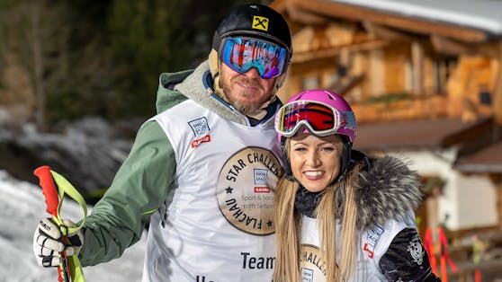 Ski-Legende Hermann Maier mit Star-Gast Melissa Naschenweng.