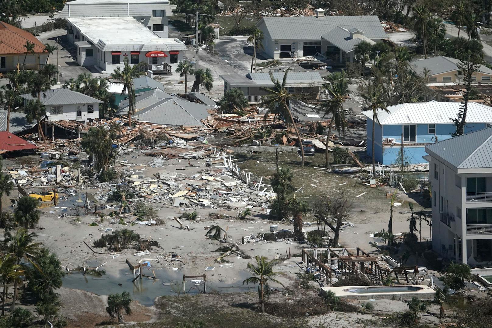… oder Naturkatastrophen wie dem Hurrikan Ian in Florida.