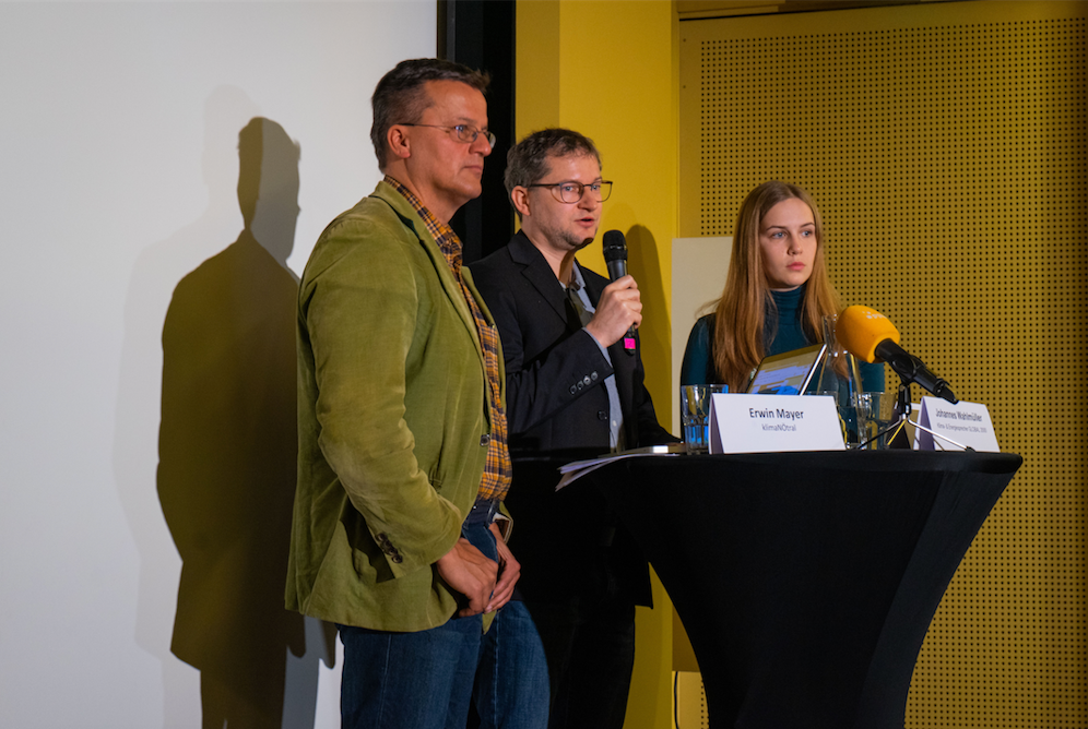 Scientists for Future, Klimavolksbegehren, GLOBAL 2000 und klimaNÖtral informierten über den Klimacheck
