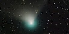Grüner Komet zum ersten Mal seit 50.000 Jahren zu sehen