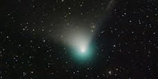 Einzigartiger grüner Komet kommt der Erde immer näher