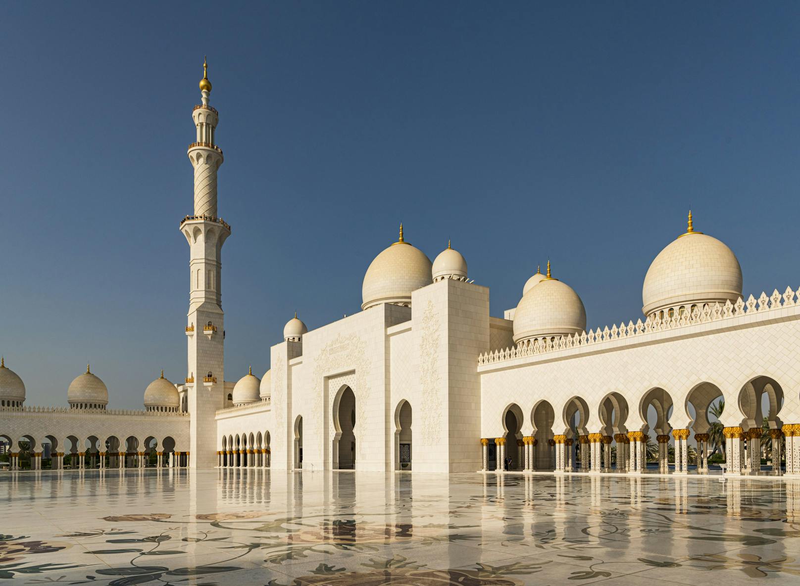 <strong>Platz 4:</strong> Die Scheich-Zayid-Moschee in Abu Dhabi sicherte sich den vierten Platz.