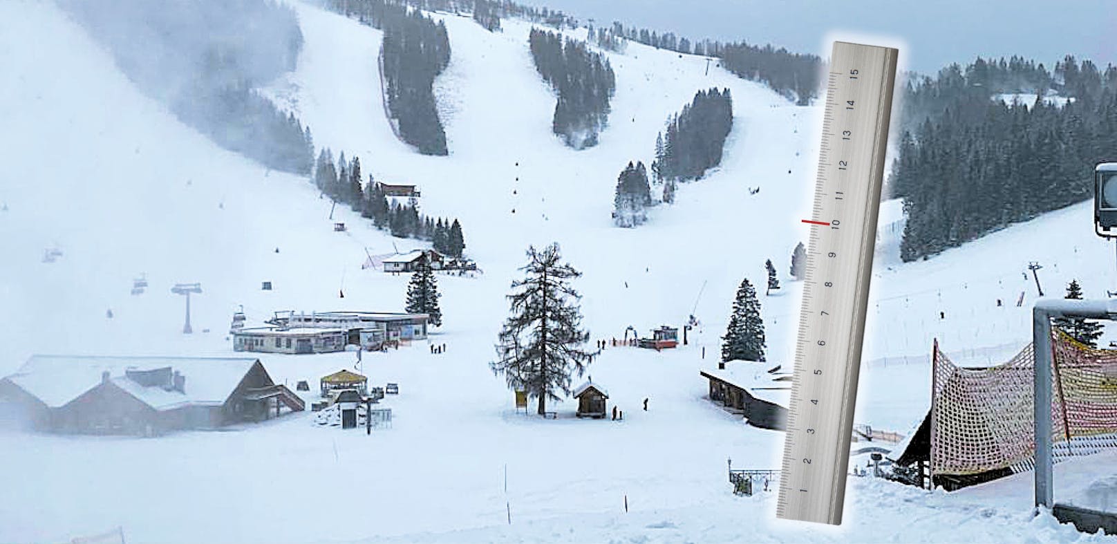 Skigebiete jubeln über den ersten Neuschnee seit Wochen