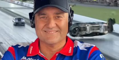 Sam Fenech verliert bei einem Crash im Drag Race sein Leben.