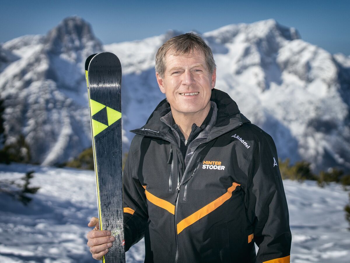 "Endlich kommt wieder Naturschnee": Helmut Holzinger, Geschäftsführer des Skigebiets Hinterstoder-Wurzeralm.