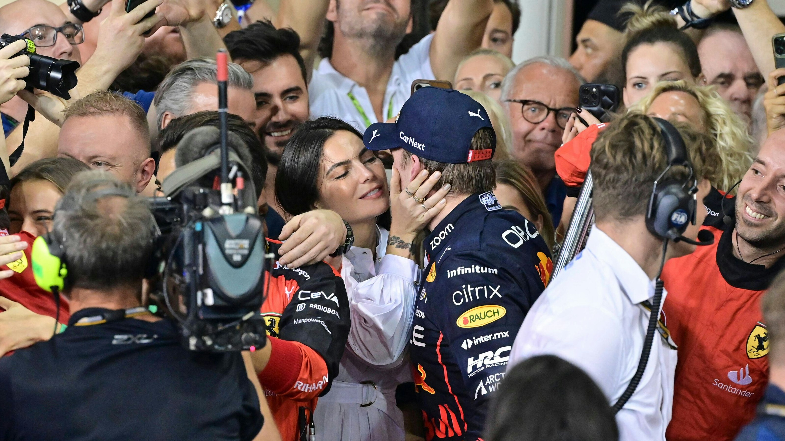Kelly Piquet und Max Verstappen.