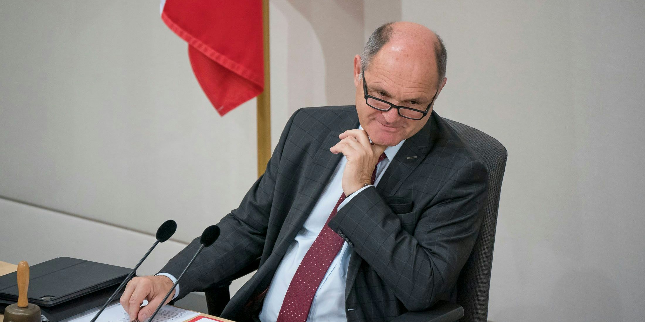 Wolfgang Sobotka eröffnet am Donnerstag das renovierte Parlament.