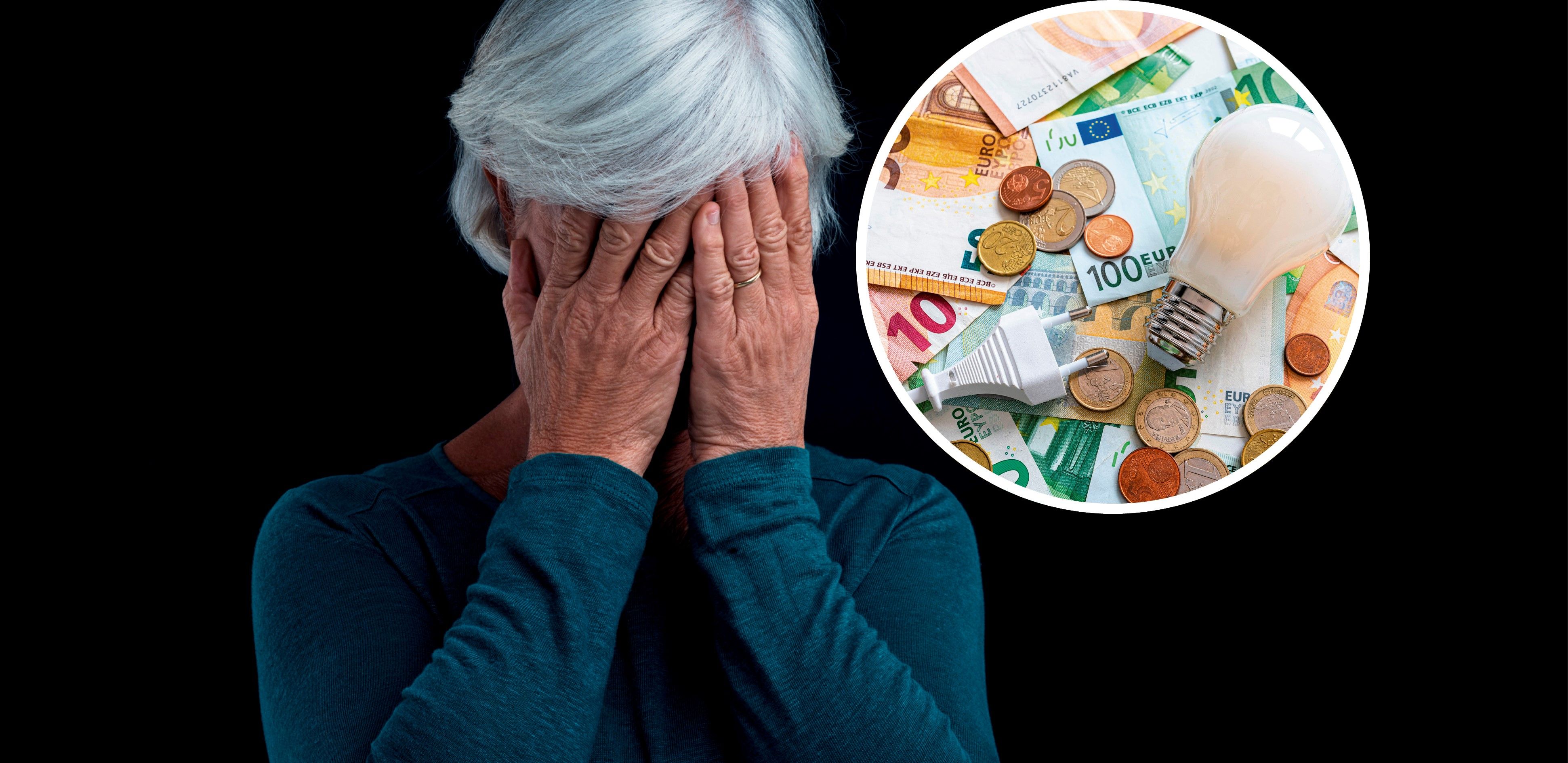 Eine Pensionistin ist angesichts der stark gestiegenen Gaspreise hoffnungslos. (Symbolbild)