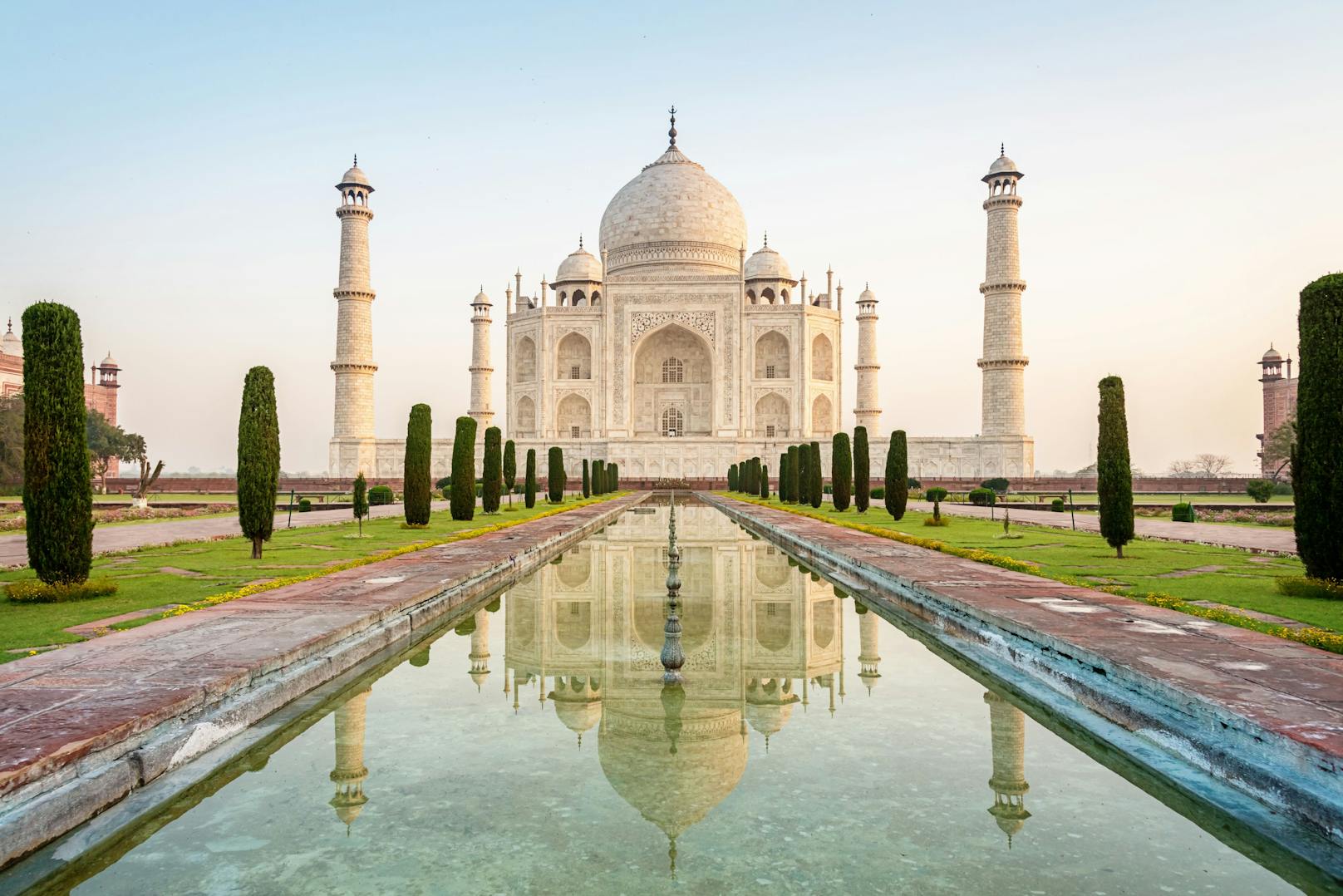 <strong>Platz 8:</strong> Das Taj Mahal in Indien landet auf Platz acht.
