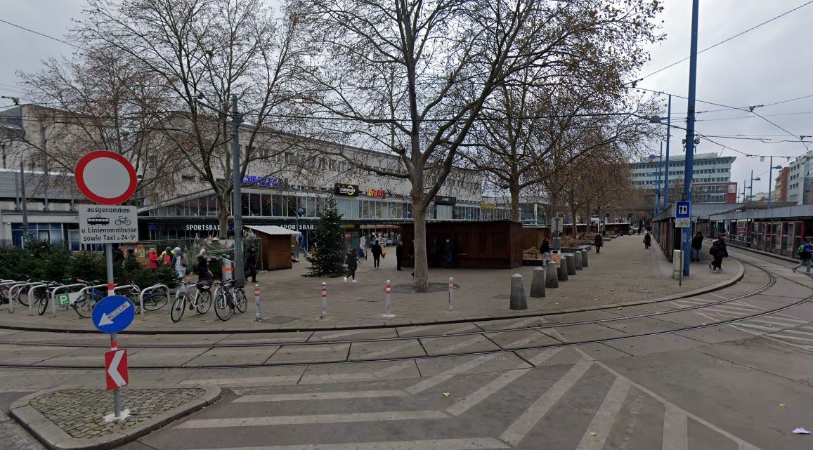 Hier lebte der mutmaßliche Täter auf der Straße.