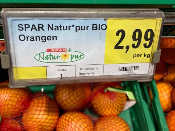 Das Herkunftsland der Orangen irritierte einen Kunden.