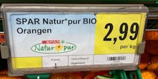 Supermarkt bietet jetzt Bio-Orangen aus Österreich  an