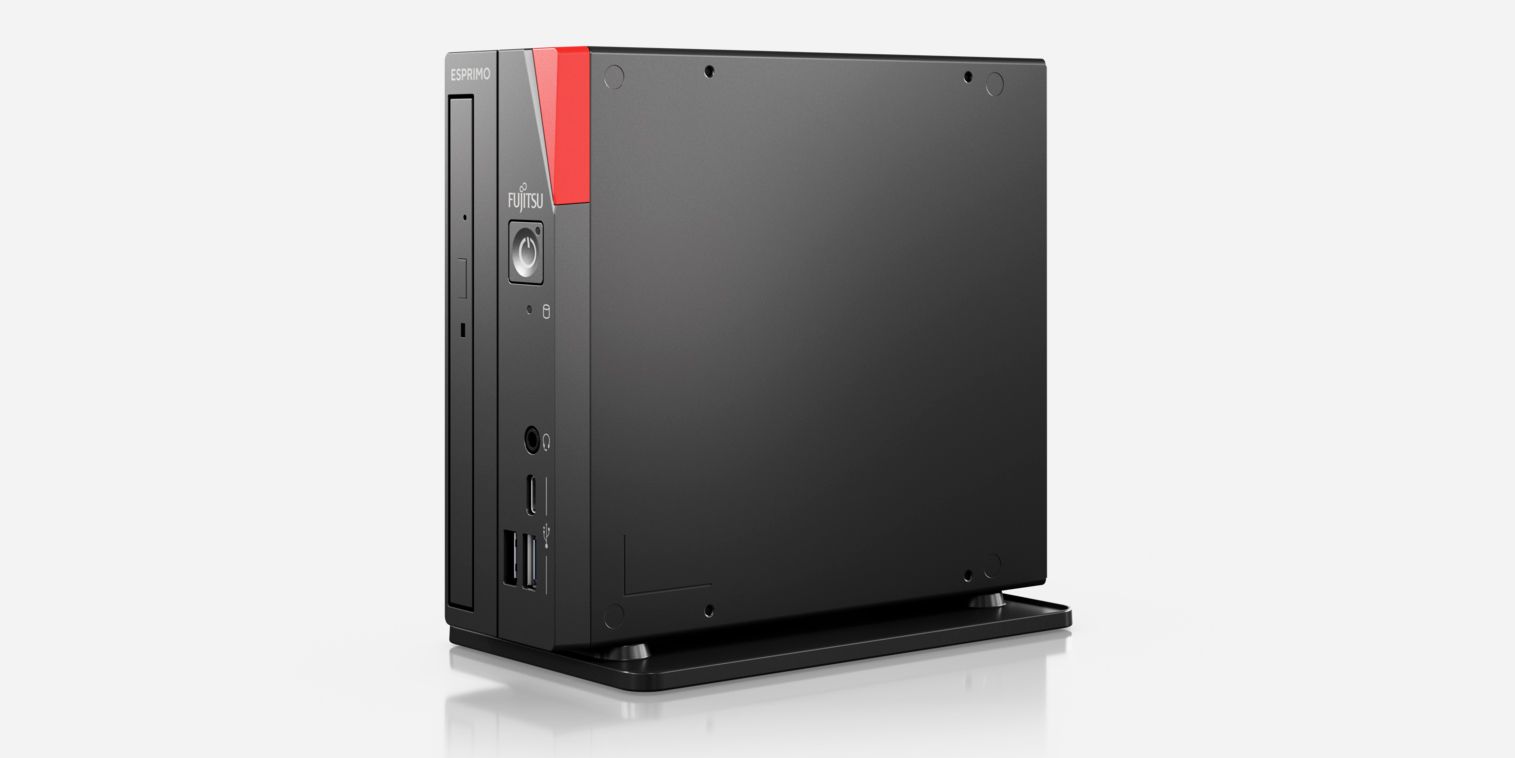 Der Mini-PC im Schlaglicht: erweitertes Desktop PC-Portfolio von Fujitsu setzt auf ultrakompakte Leistungspakete.