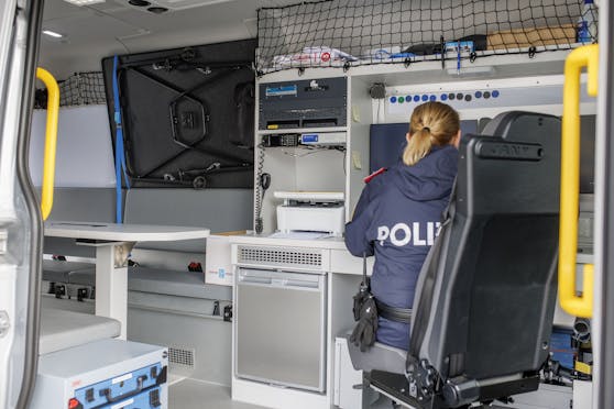 Die mobile Einsatzzentrale der Steirischen Polizei (Archivfoto)