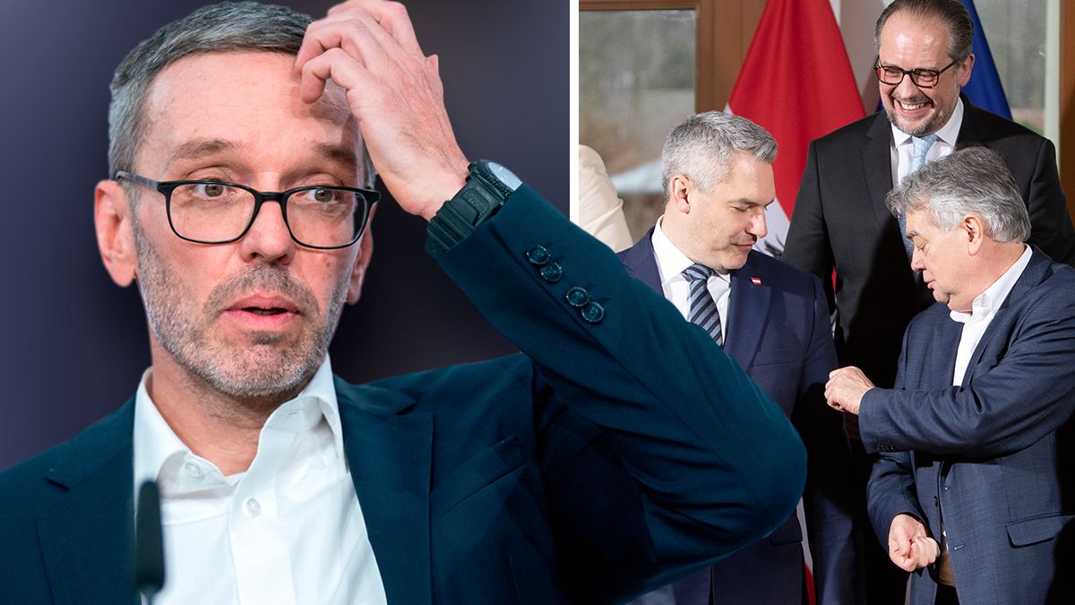 Herbert Kickl hat kein gutes Wort für die Regierung über.