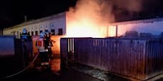 Müllcontainer in Brand gesteckt – Frau (36) gefasst