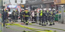 Großer Feuerwehr-Einsatz in Favoriten – Straße gesperrt