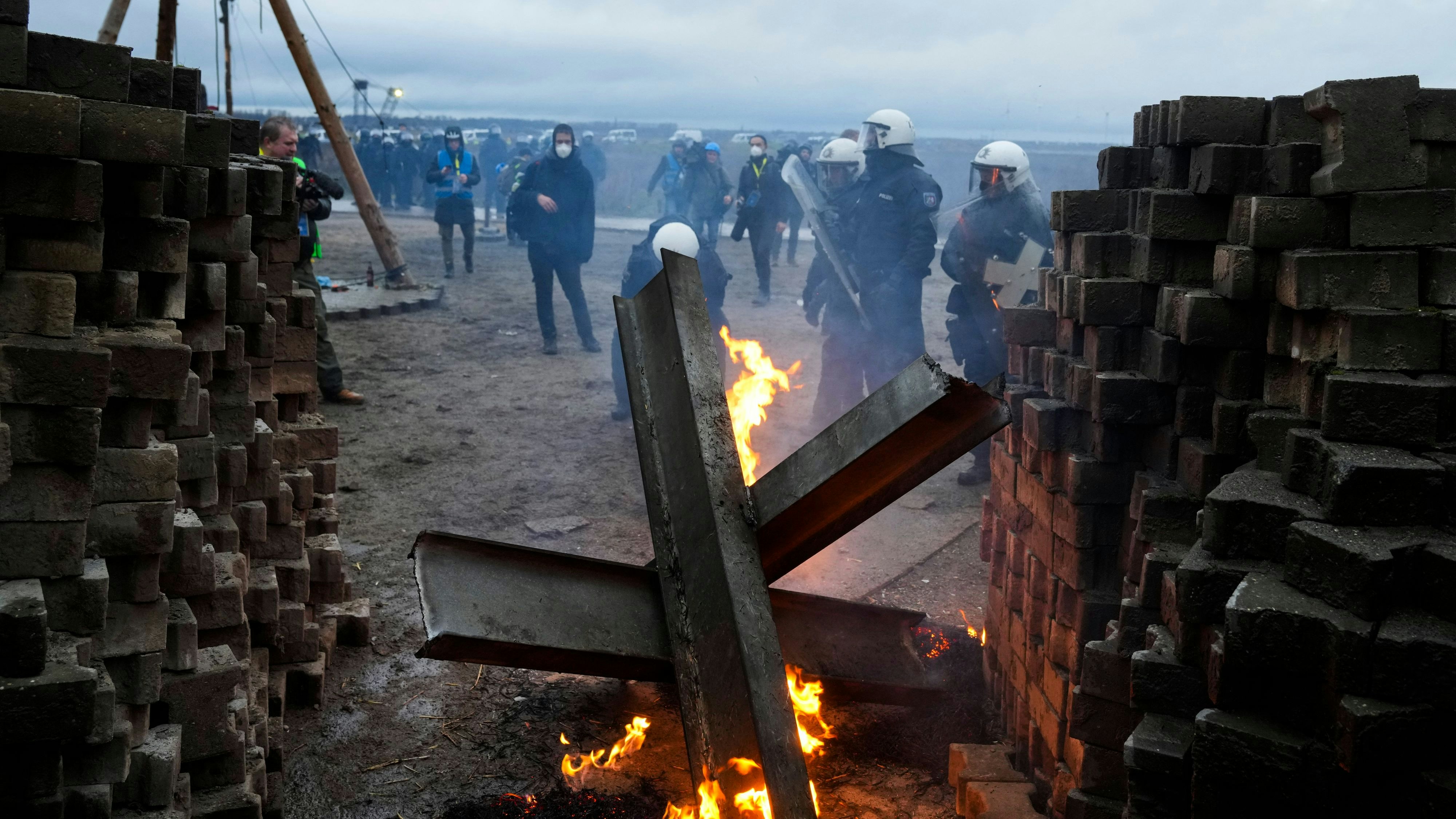 Die Räumung von Lützerath hat begonnen.