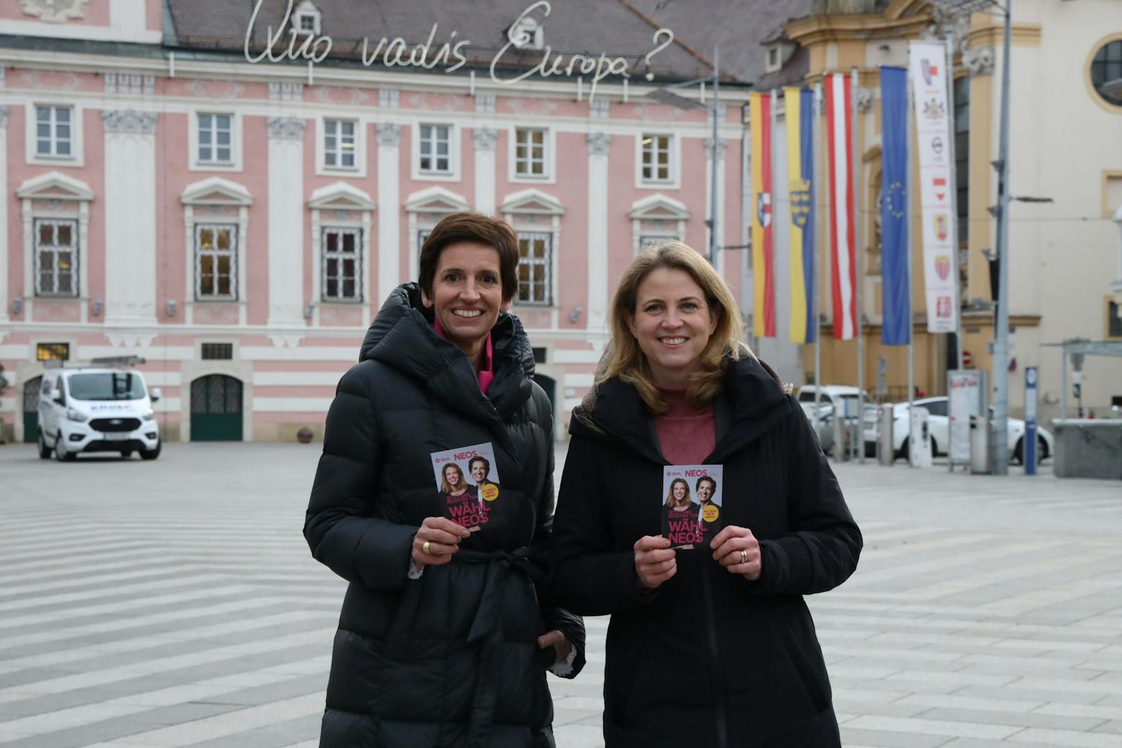 NEOS-Wahlkampfauftakt in St. Pölten