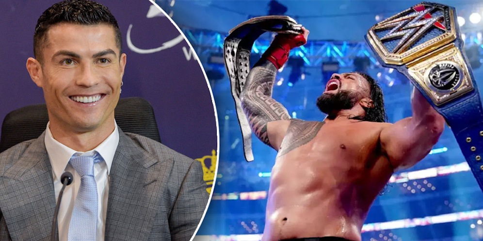 Cristiano Ronaldo und Roman Reigns haben bald den selben Boss