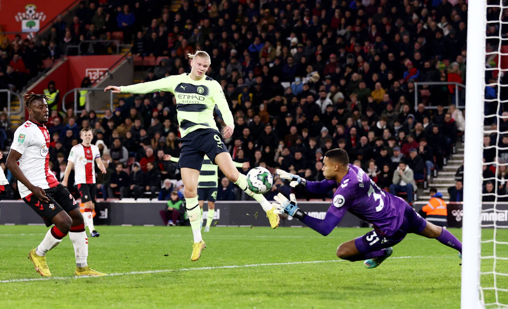 Erling Haaland scheitert mit City im Cup.