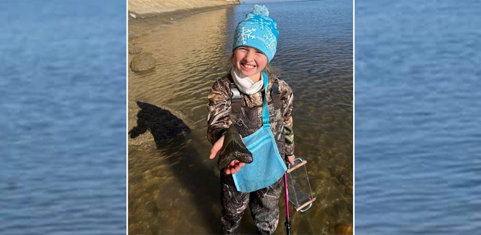 Die neunjährige Molly Sampson macht in den USA einen spektakulären Fossil-Fund. 