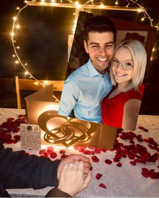 Thomas Stöckl machte seiner Liebsten einen Heiratsantrag.