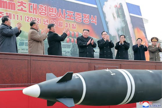 Kim Jong-Un mit einem Atomwaffen-Sytem – folgt nun auch Südkorea?