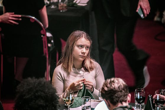 Klima-Ikone Greta Thunberg, hier bei der Swedish Heroes Gala 2022, will die Klima-Aktivisten unterstützen.